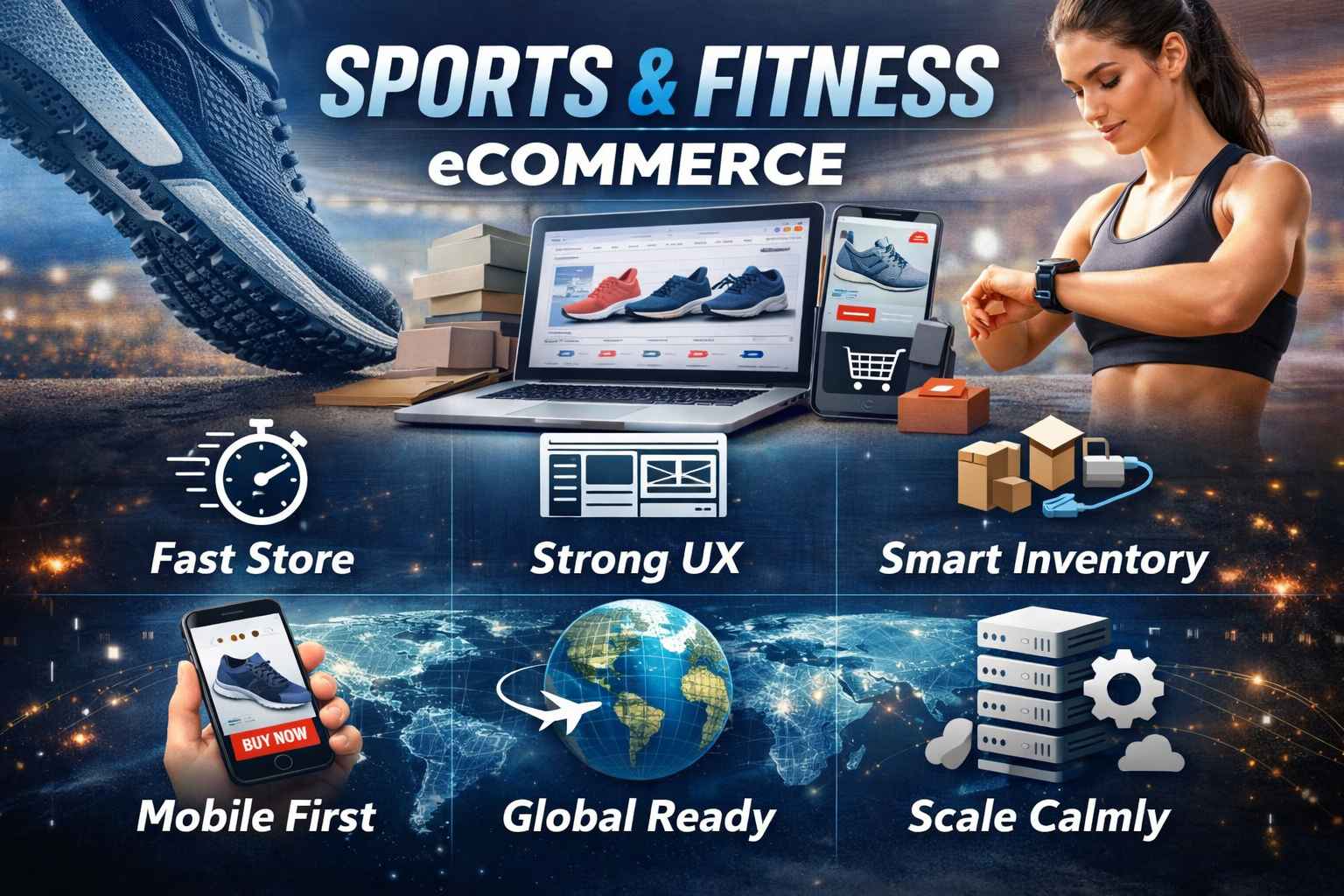 Scaling Sports & Fitness eCommerce with Shopify Experts