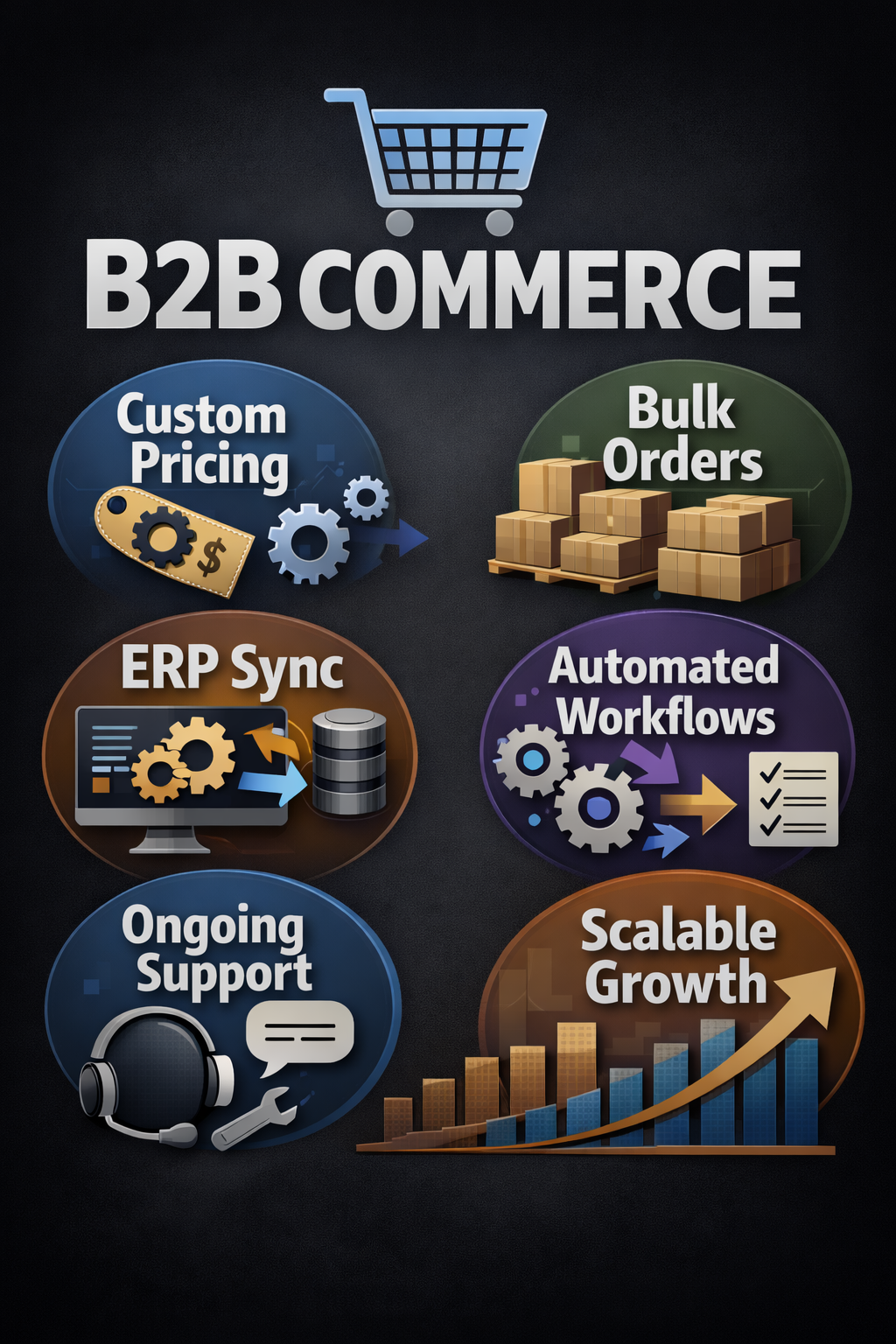 B2B Commerce Simplified with Full Service Ecommerce Solutions